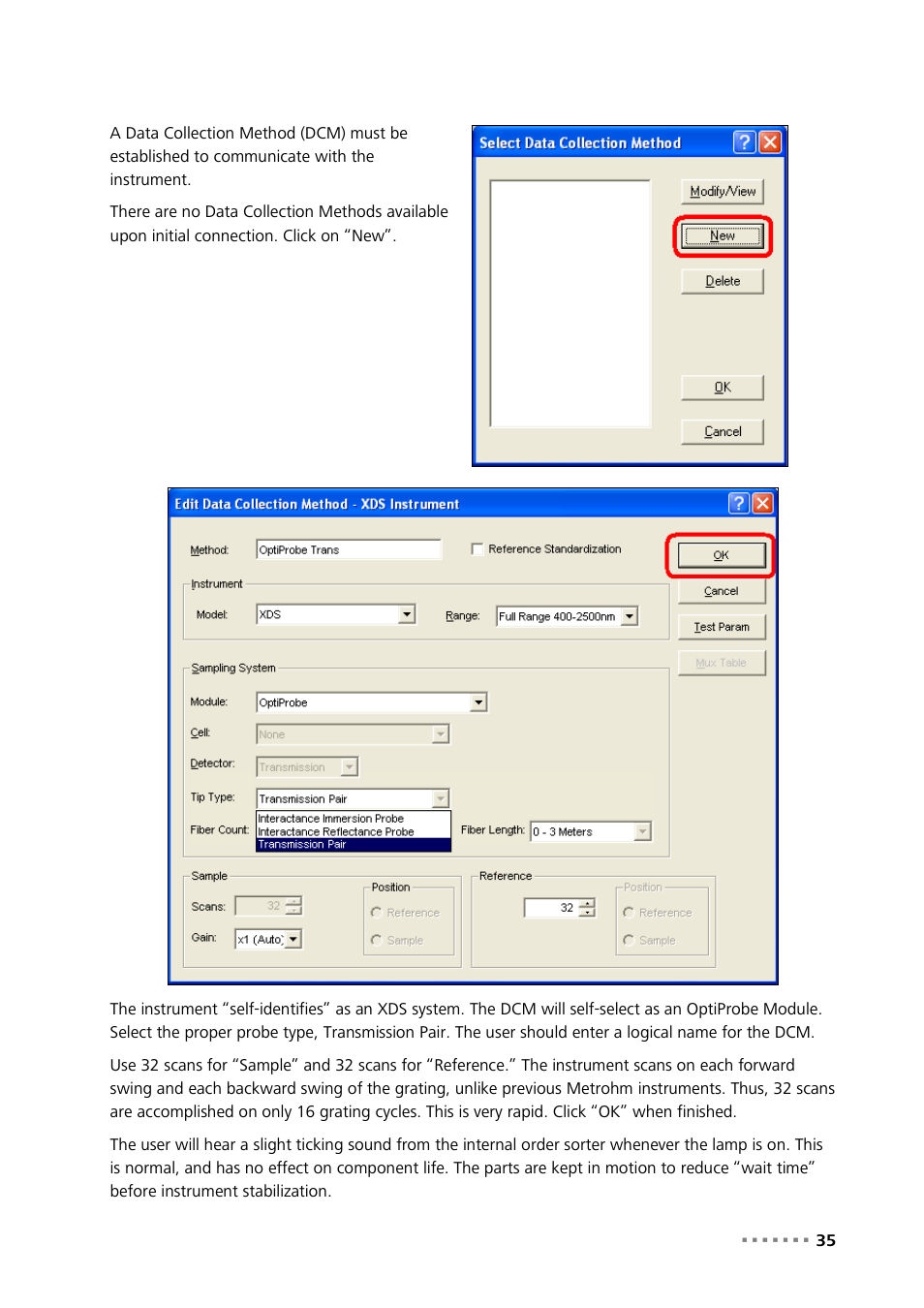 Metrohm NIRS XDS Transmission OptiProbe Analyzer User Manual | Page 37 / 90