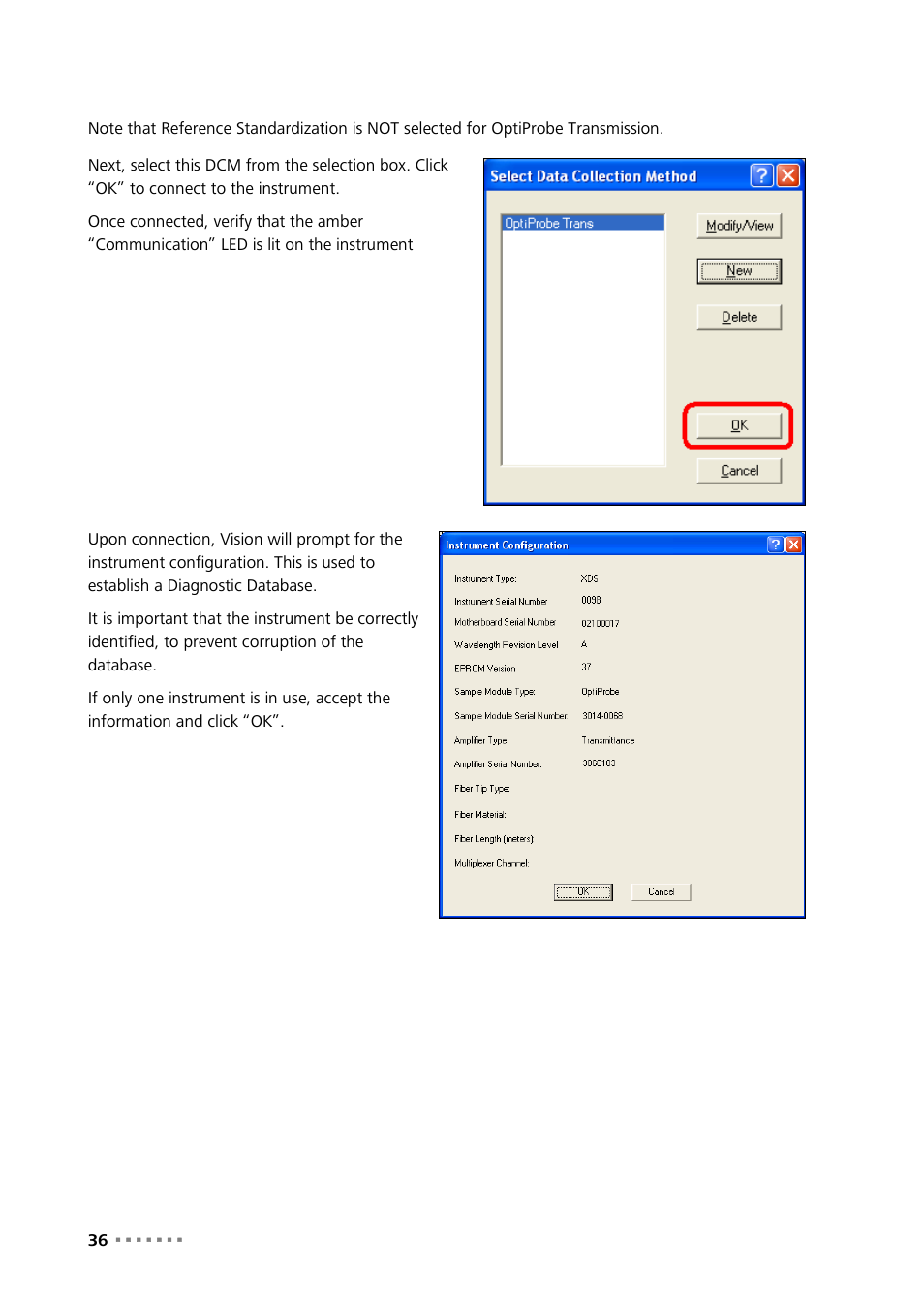 Metrohm NIRS XDS Transmission OptiProbe Analyzer User Manual | Page 38 / 90