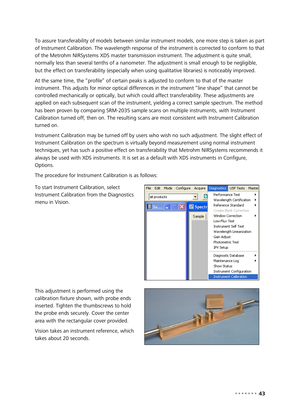 Metrohm NIRS XDS Transmission OptiProbe Analyzer User Manual | Page 45 / 90