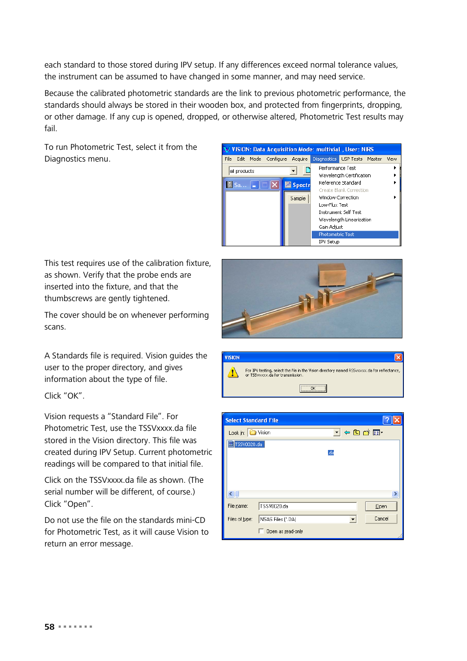 Metrohm NIRS XDS Transmission OptiProbe Analyzer User Manual | Page 60 / 90