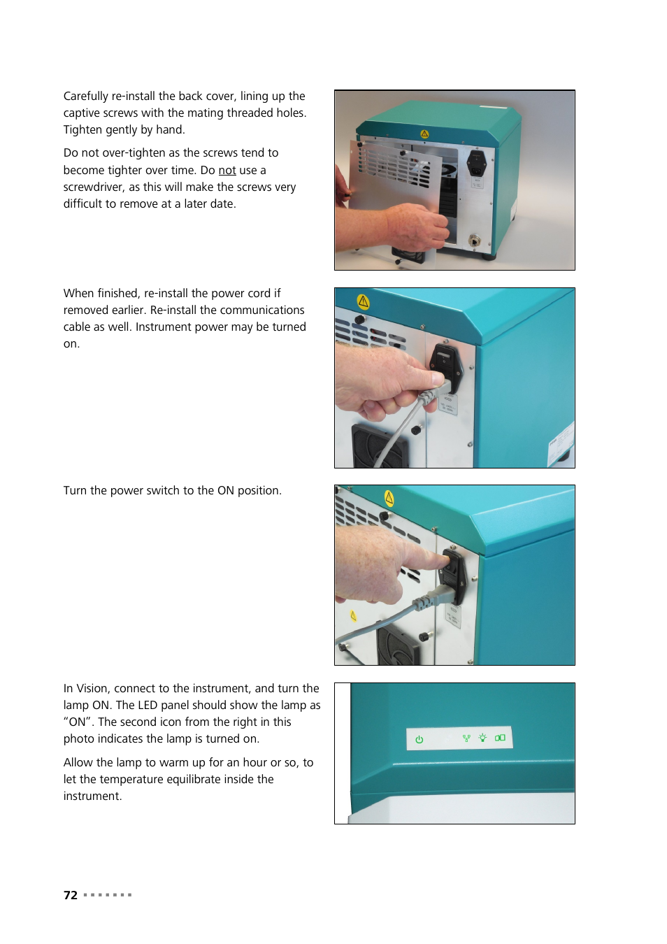 Metrohm NIRS XDS Transmission OptiProbe Analyzer User Manual | Page 74 / 90