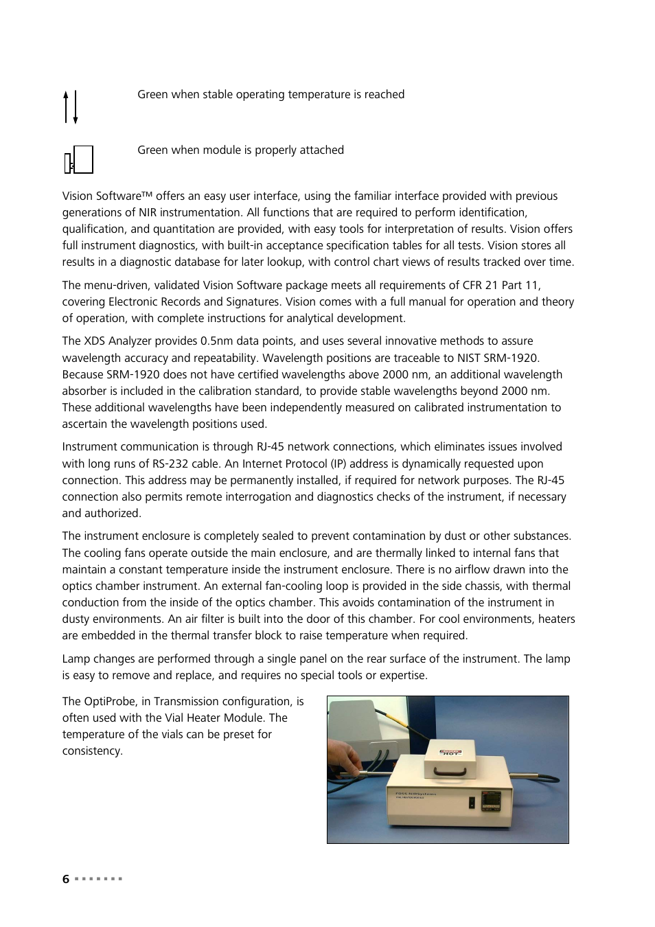 Metrohm NIRS XDS Transmission OptiProbe Analyzer User Manual | Page 8 / 90