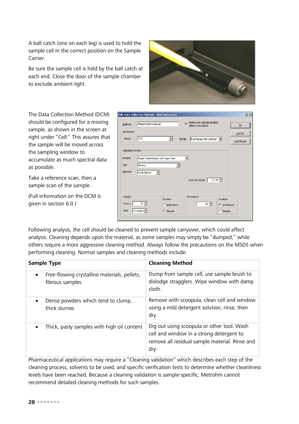 Metrohm NIRS XDS RapidContent Analyzer User Manual | Page 30 / 91