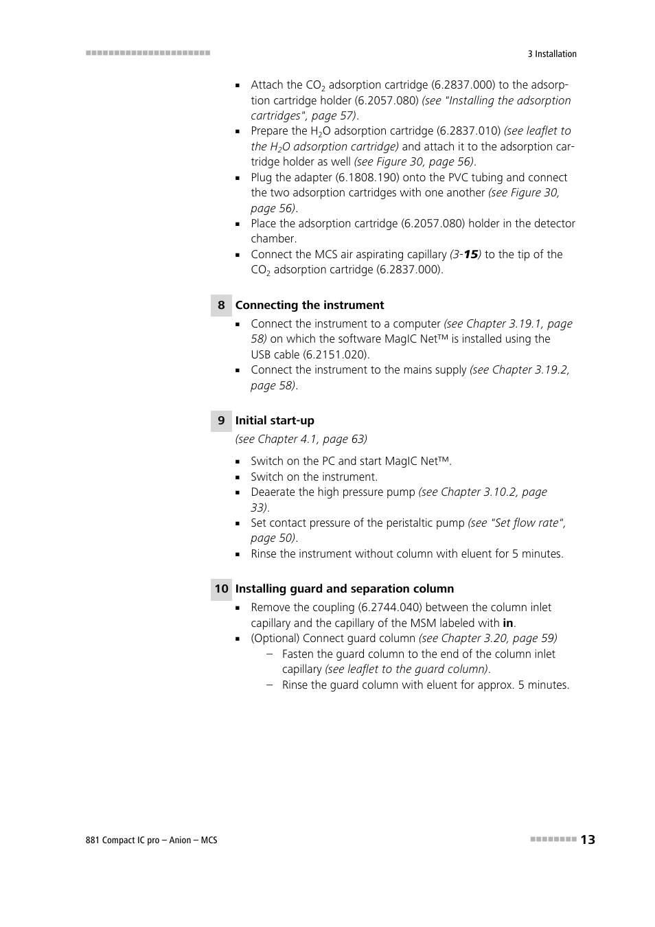Metrohm 881 Compact IC pro – Anion – MCS User Manual | Page 23 / 137