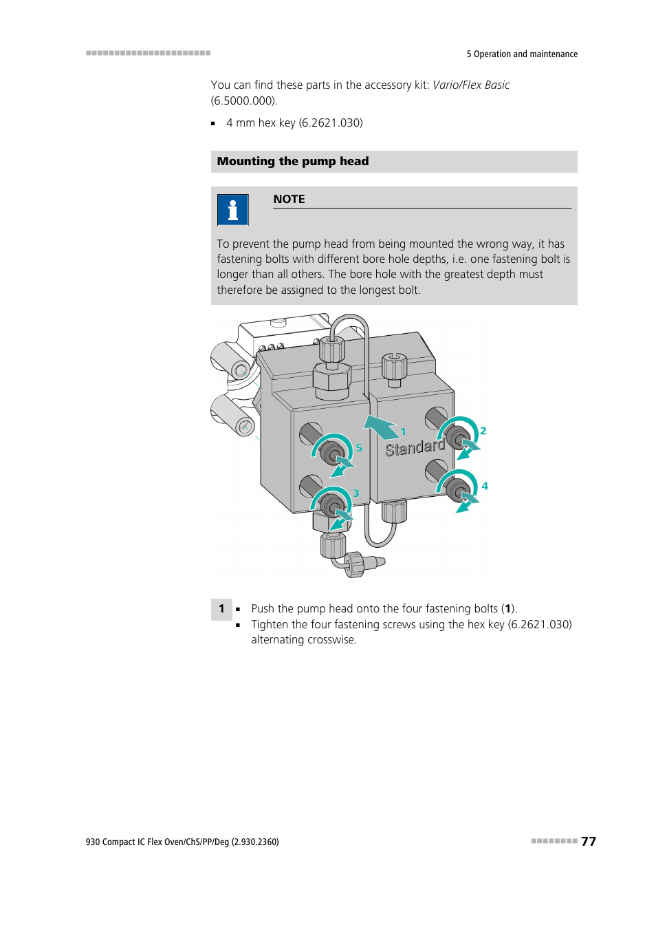 Metrohm 930 Compact IC Flex Oven/ChS/PP/Deg User Manual | Page 85 / 118