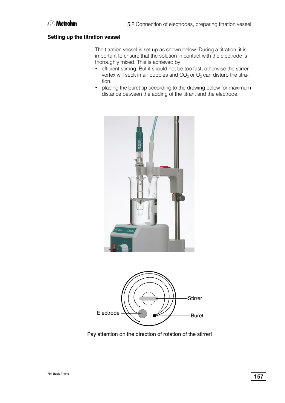 Metrohm 794 Basic Titrino User Manual | Page 161 / 198