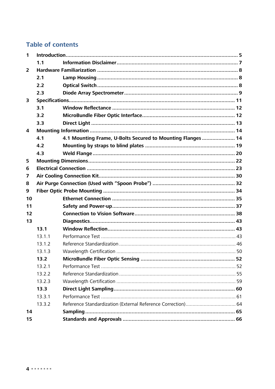 Metrohm NIRS Analyzer PRO User Manual | Page 6 / 68