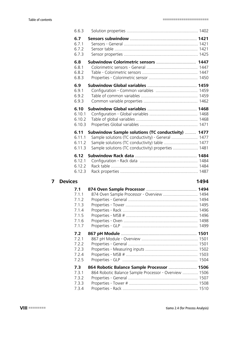 Metrohm tiamo 2.4 (process analysis) User Manual | Page 10 / 1809