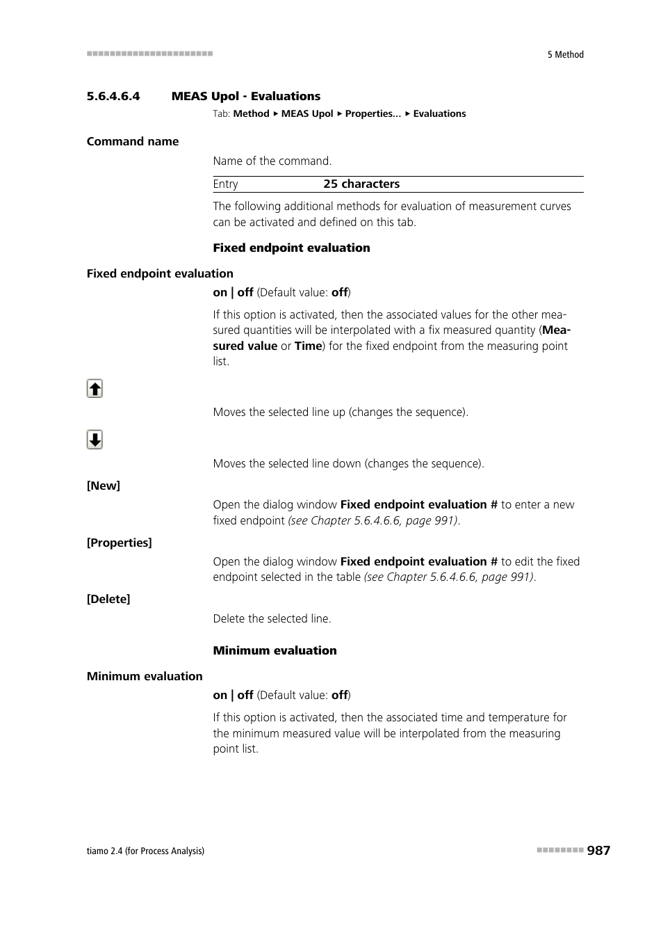 4 meas upol - evaluations, Evaluations | Metrohm tiamo 2.4 (process analysis) User Manual | Page 1003 / 1809