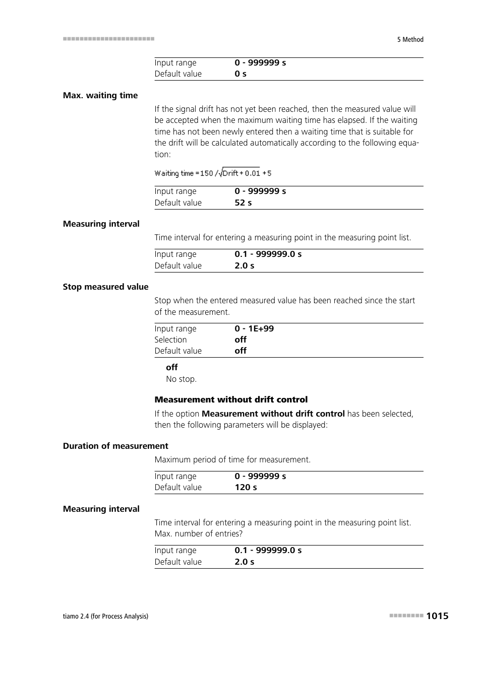 Metrohm tiamo 2.4 (process analysis) User Manual | Page 1031 / 1809