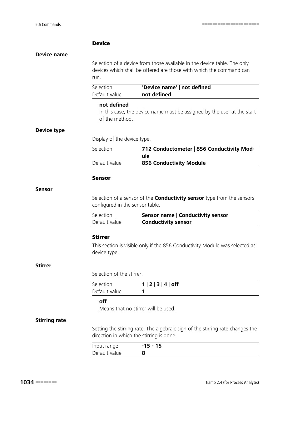 Metrohm tiamo 2.4 (process analysis) User Manual | Page 1050 / 1809