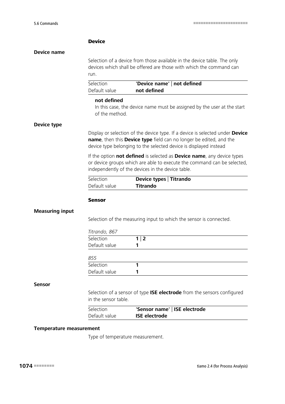 Metrohm tiamo 2.4 (process analysis) User Manual | Page 1090 / 1809