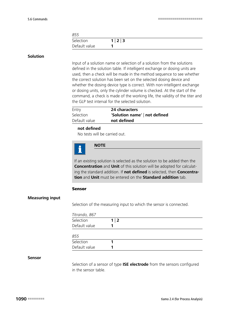 Metrohm tiamo 2.4 (process analysis) User Manual | Page 1106 / 1809