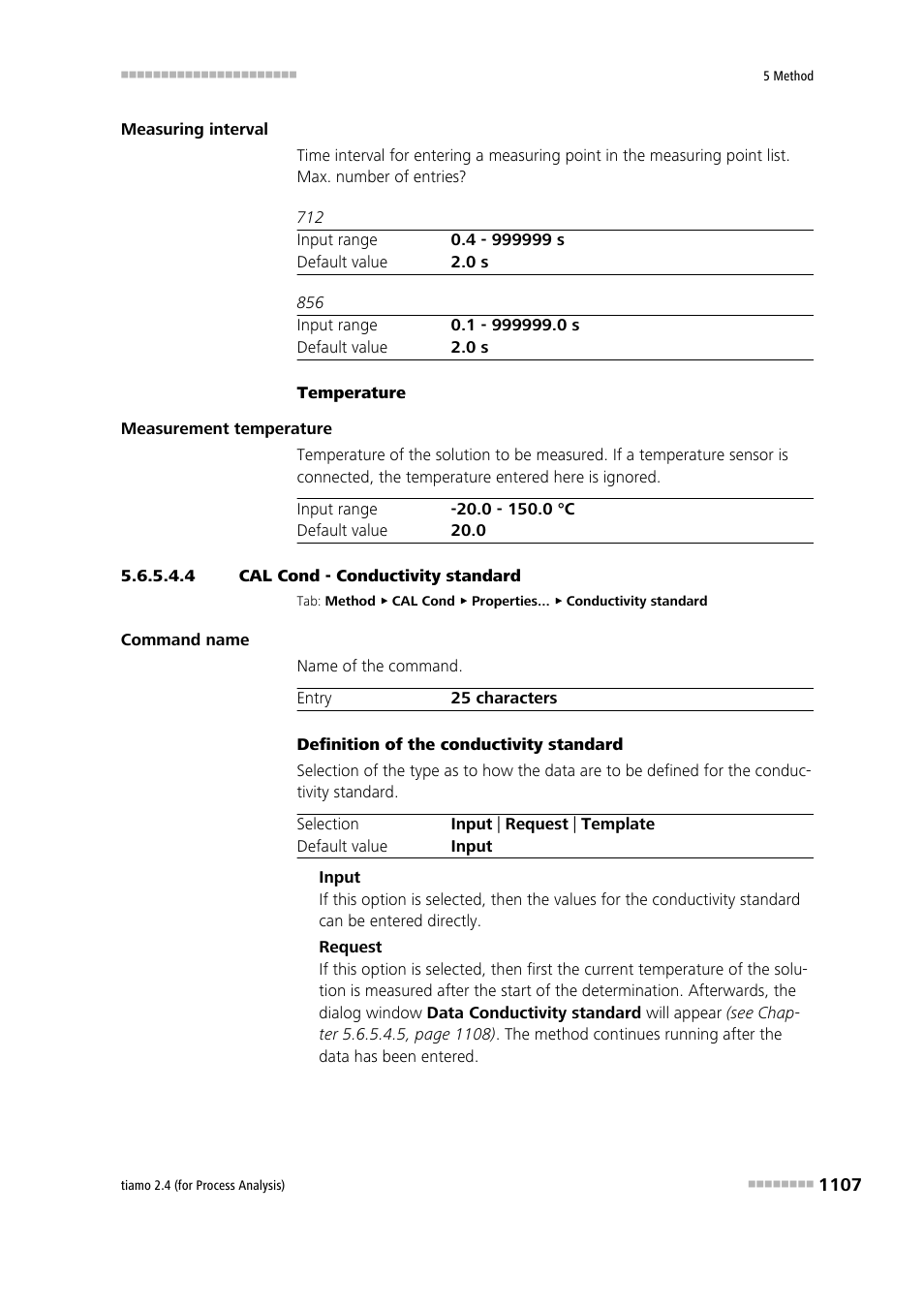 4 cal cond - conductivity standard | Metrohm tiamo 2.4 (process analysis) User Manual | Page 1123 / 1809