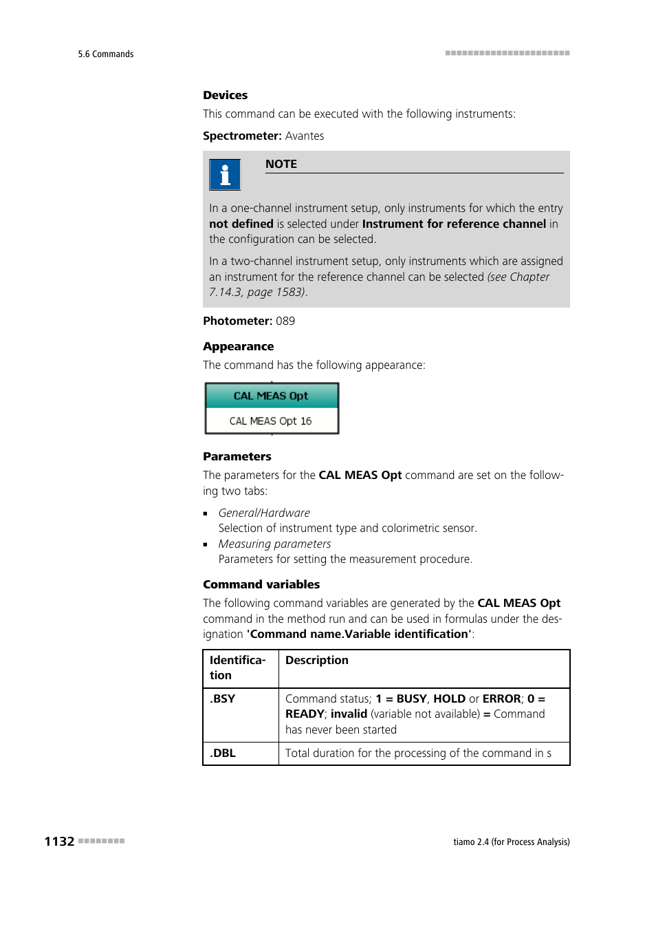 Metrohm tiamo 2.4 (process analysis) User Manual | Page 1148 / 1809