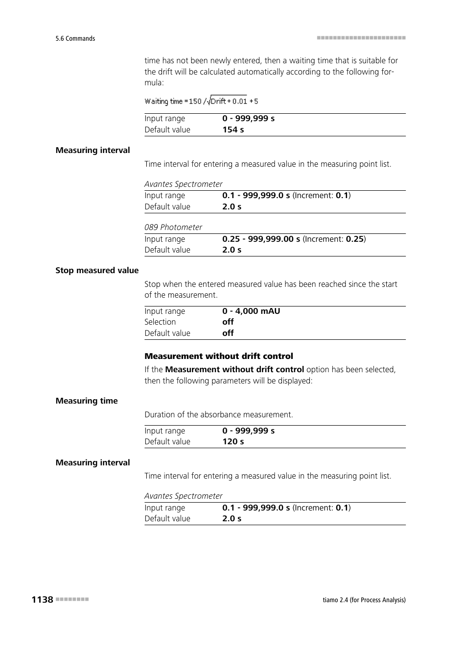 Metrohm tiamo 2.4 (process analysis) User Manual | Page 1154 / 1809