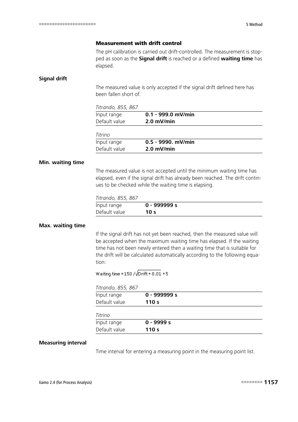 Metrohm tiamo 2.4 (process analysis) User Manual | Page 1173 / 1809