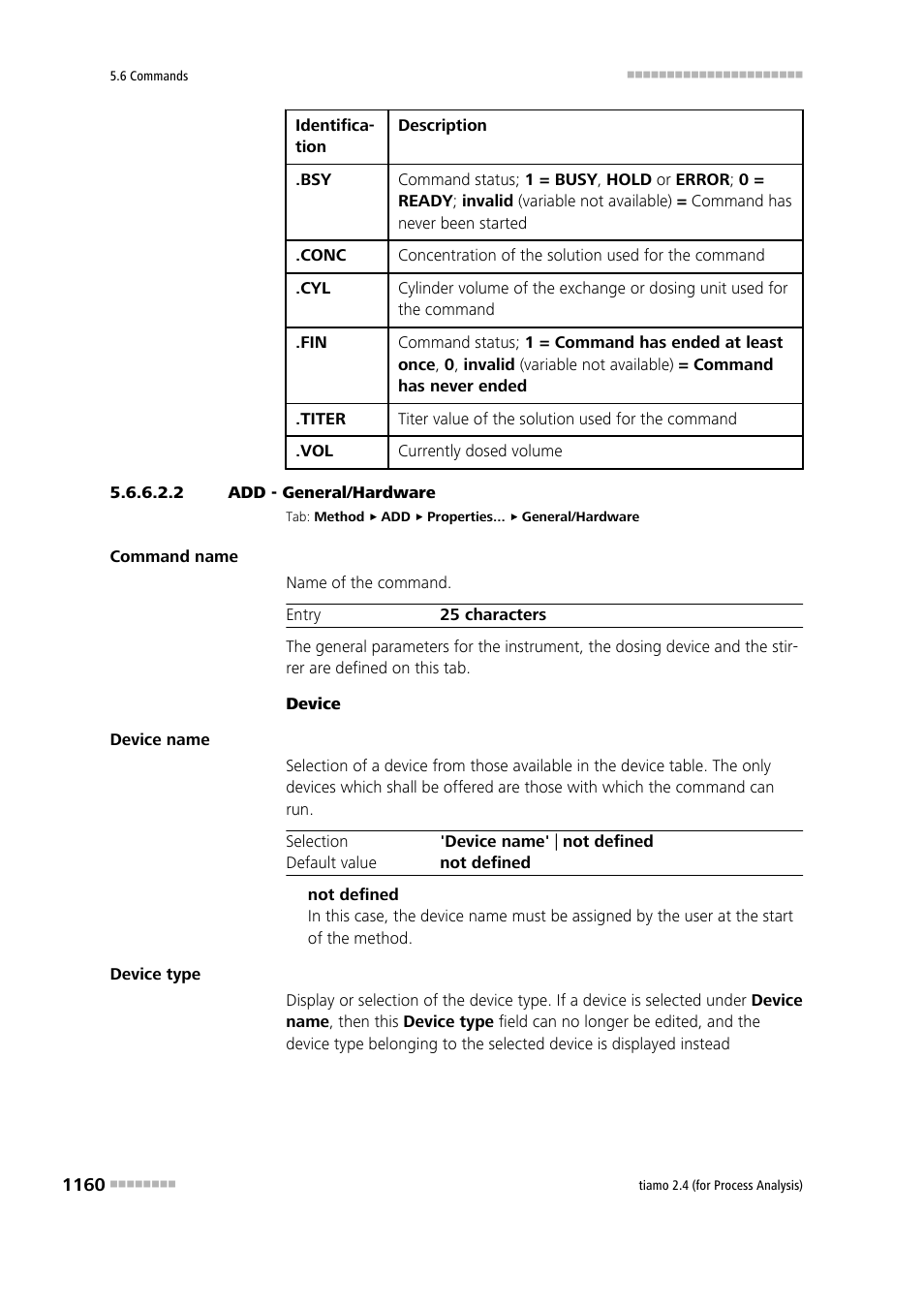 2 add - general/hardware | Metrohm tiamo 2.4 (process analysis) User Manual | Page 1176 / 1809