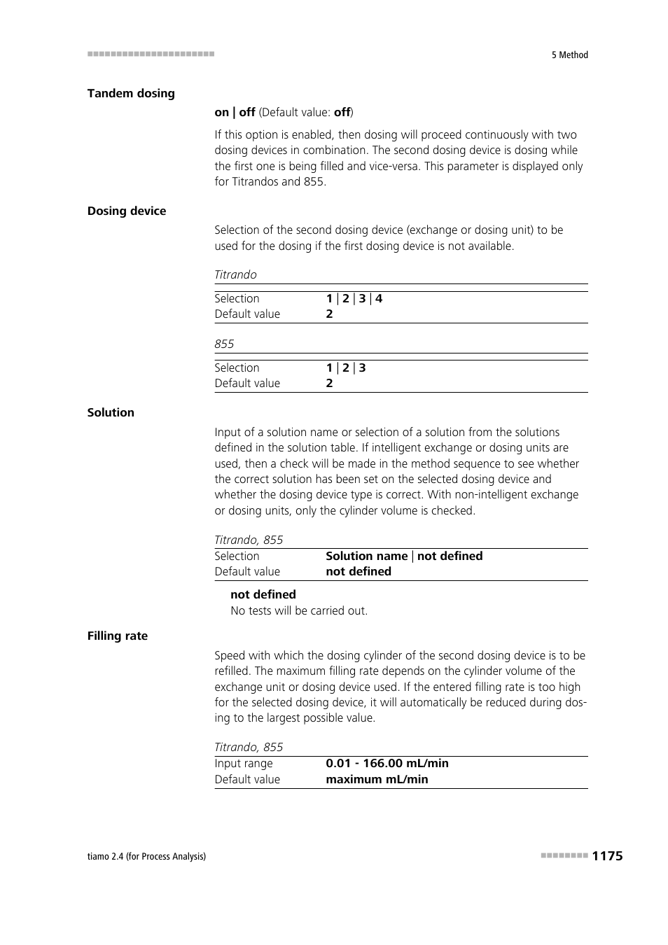 Metrohm tiamo 2.4 (process analysis) User Manual | Page 1191 / 1809