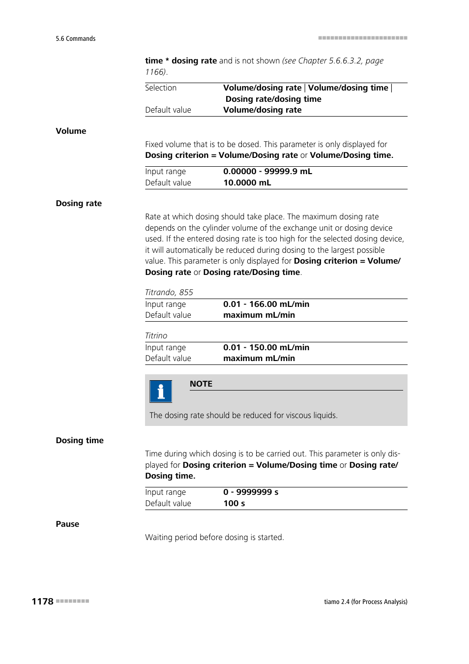 Metrohm tiamo 2.4 (process analysis) User Manual | Page 1194 / 1809