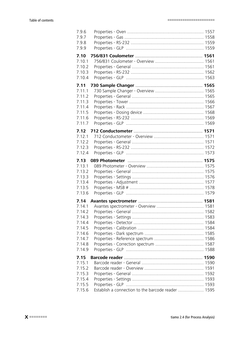 Metrohm tiamo 2.4 (process analysis) User Manual | Page 12 / 1809