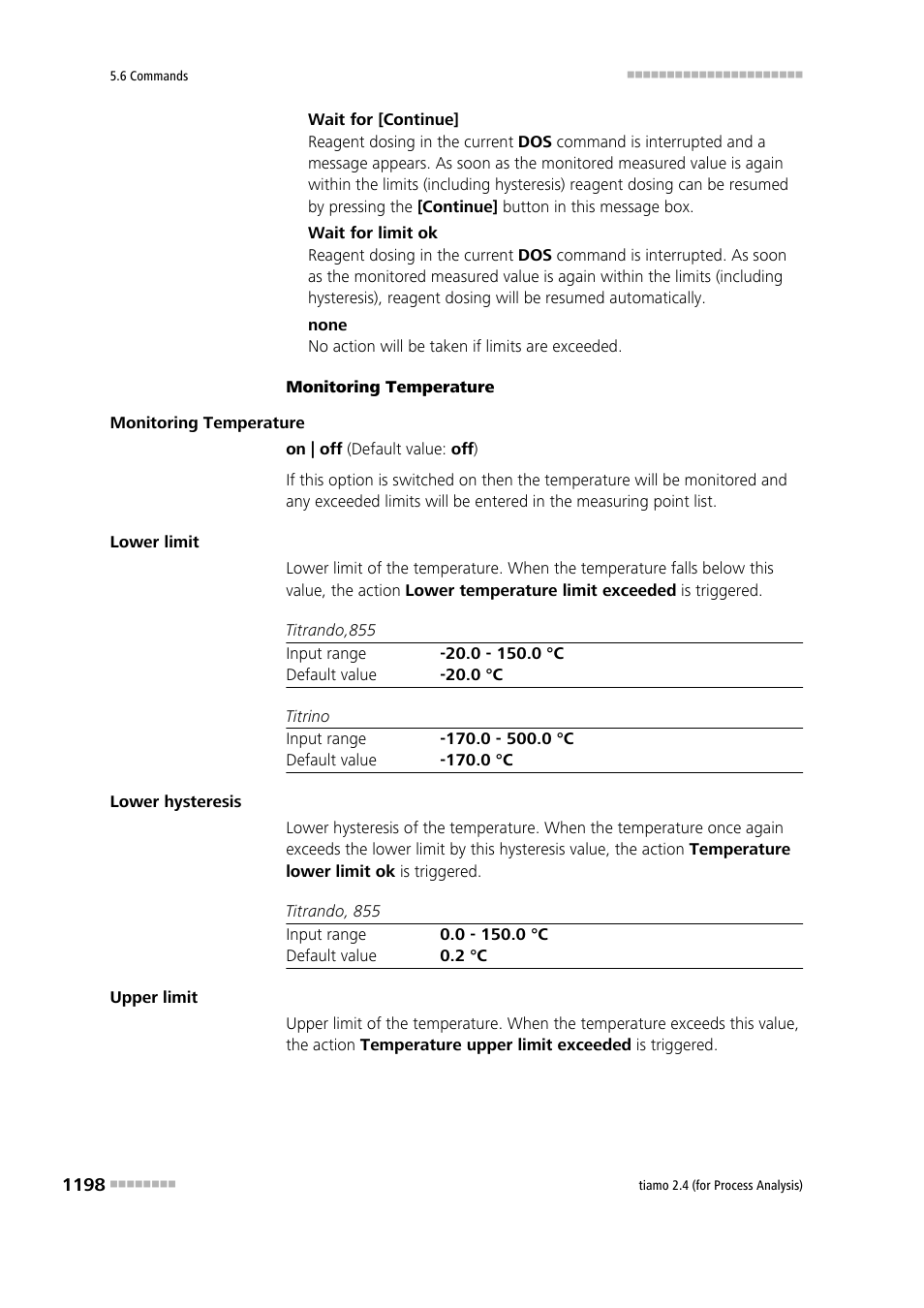 Metrohm tiamo 2.4 (process analysis) User Manual | Page 1214 / 1809