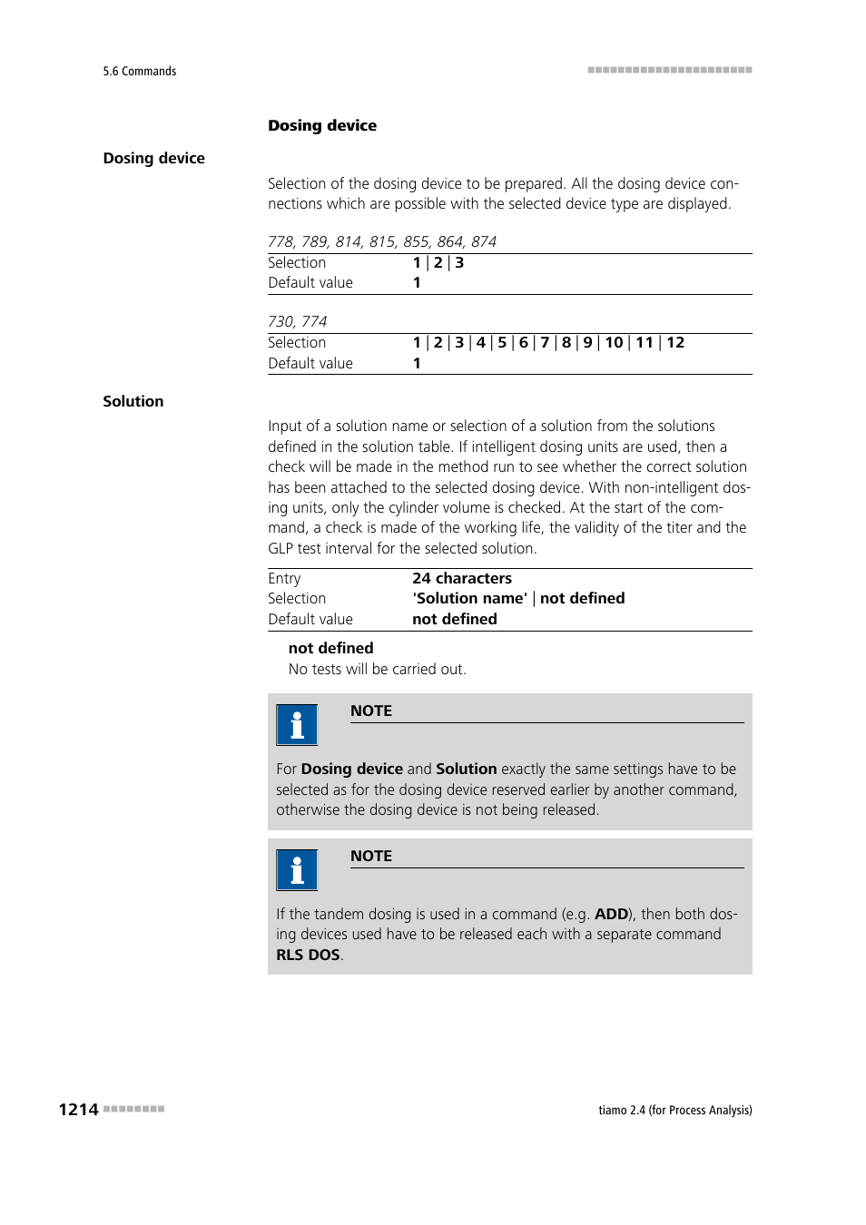 Metrohm tiamo 2.4 (process analysis) User Manual | Page 1230 / 1809