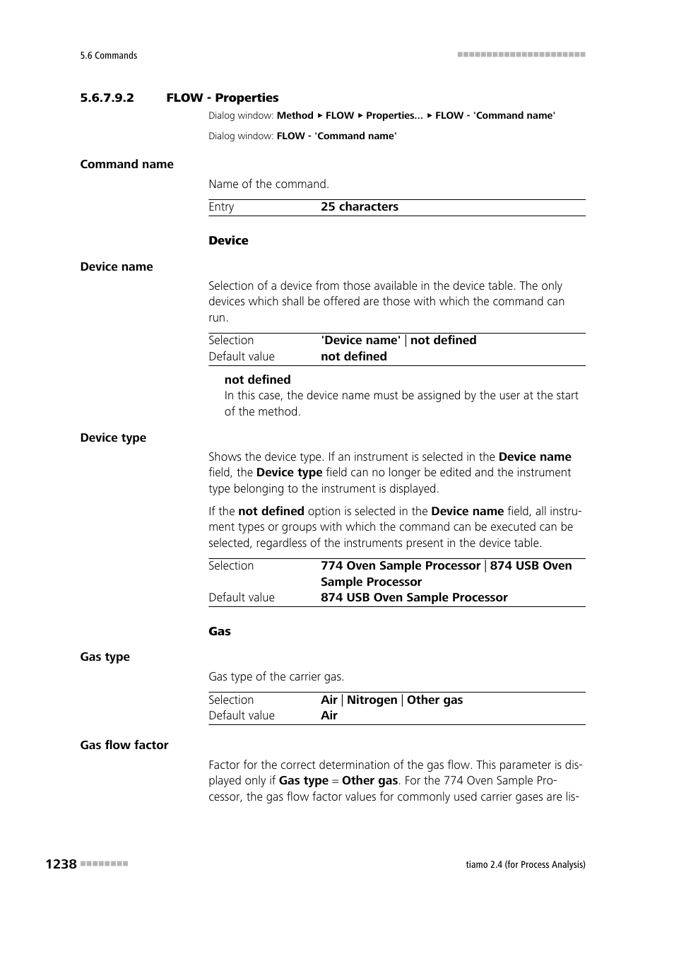 2 flow - properties | Metrohm tiamo 2.4 (process analysis) User Manual | Page 1254 / 1809