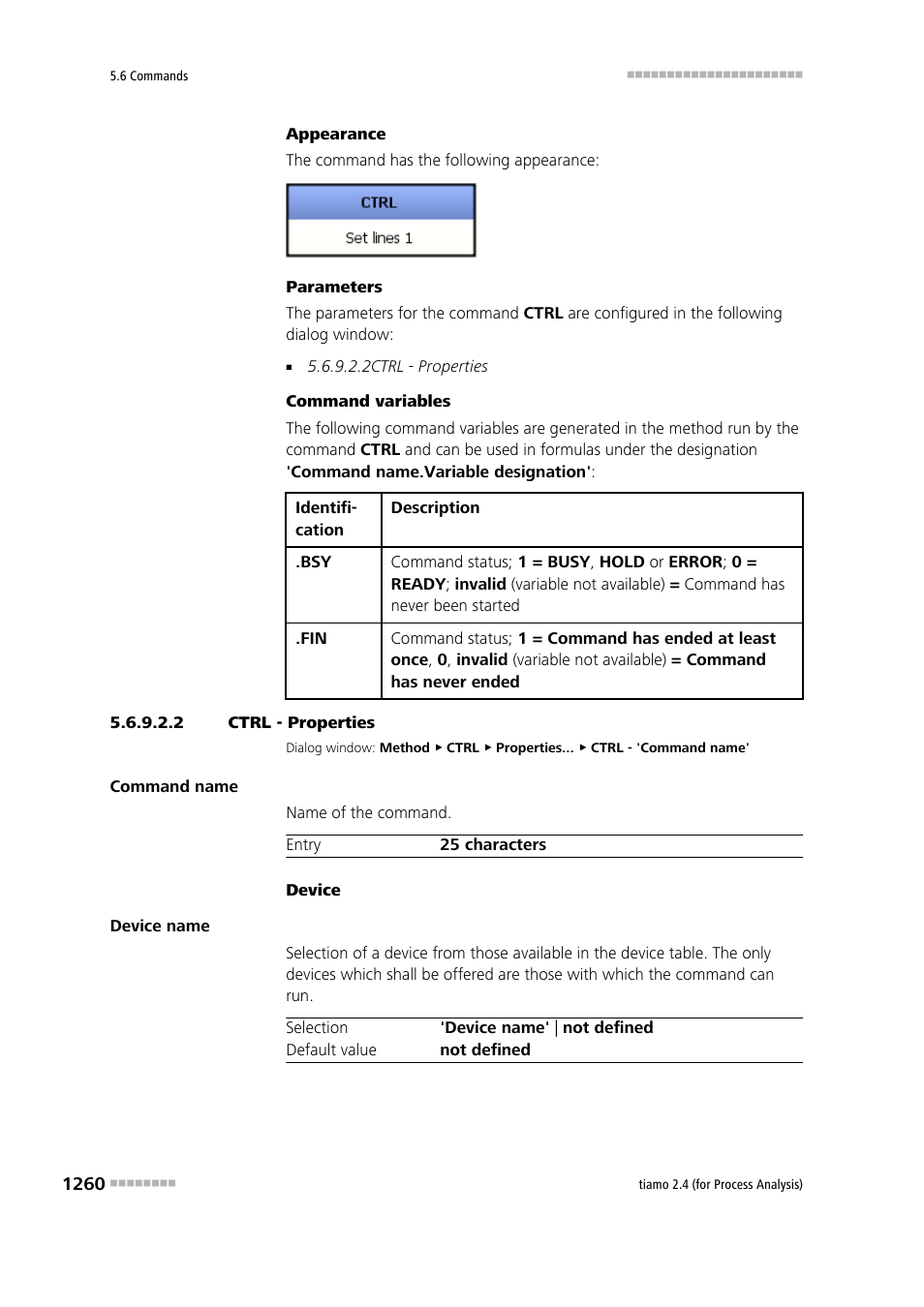 2 ctrl - properties | Metrohm tiamo 2.4 (process analysis) User Manual | Page 1276 / 1809