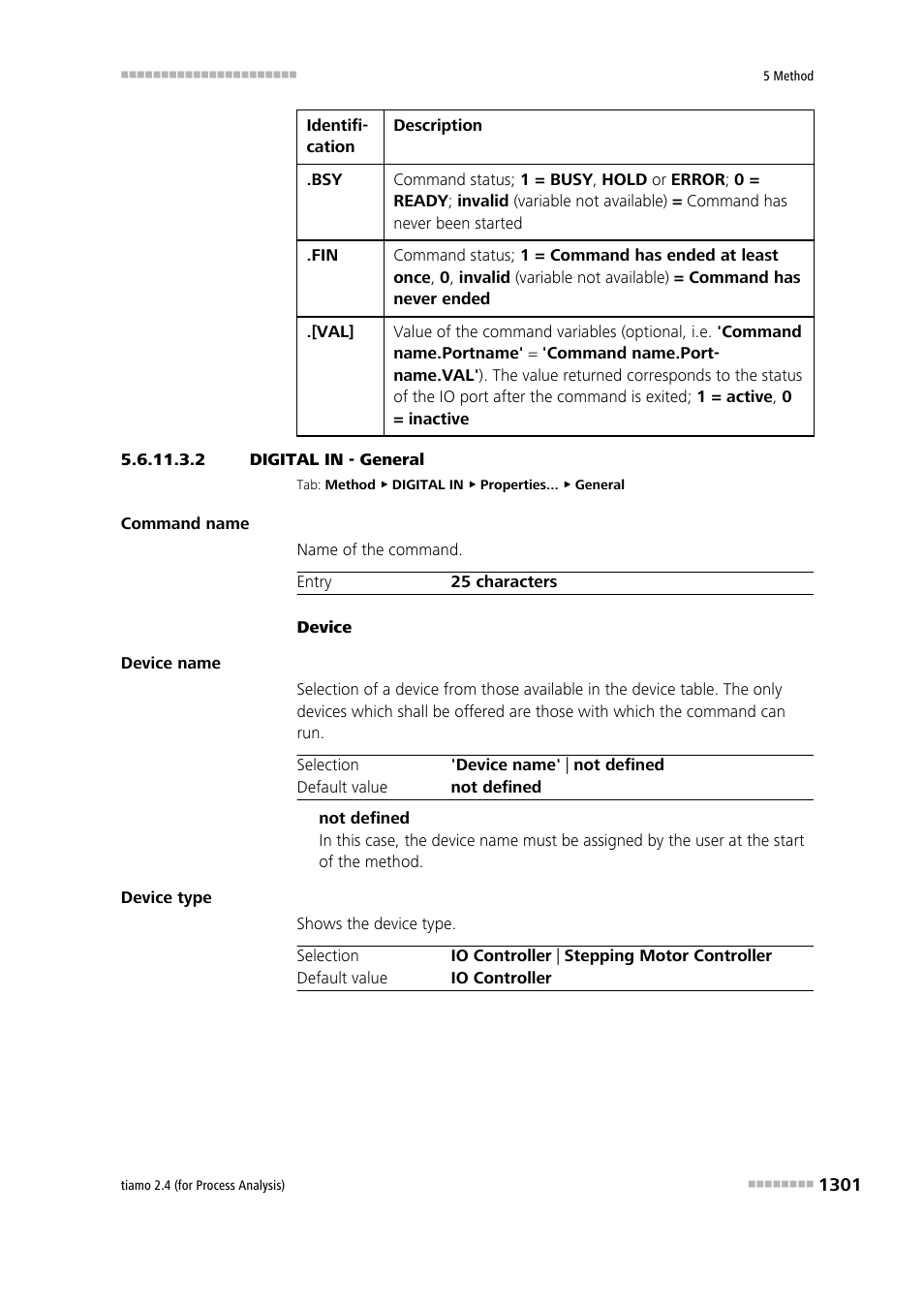 2 digital in - general | Metrohm tiamo 2.4 (process analysis) User Manual | Page 1317 / 1809