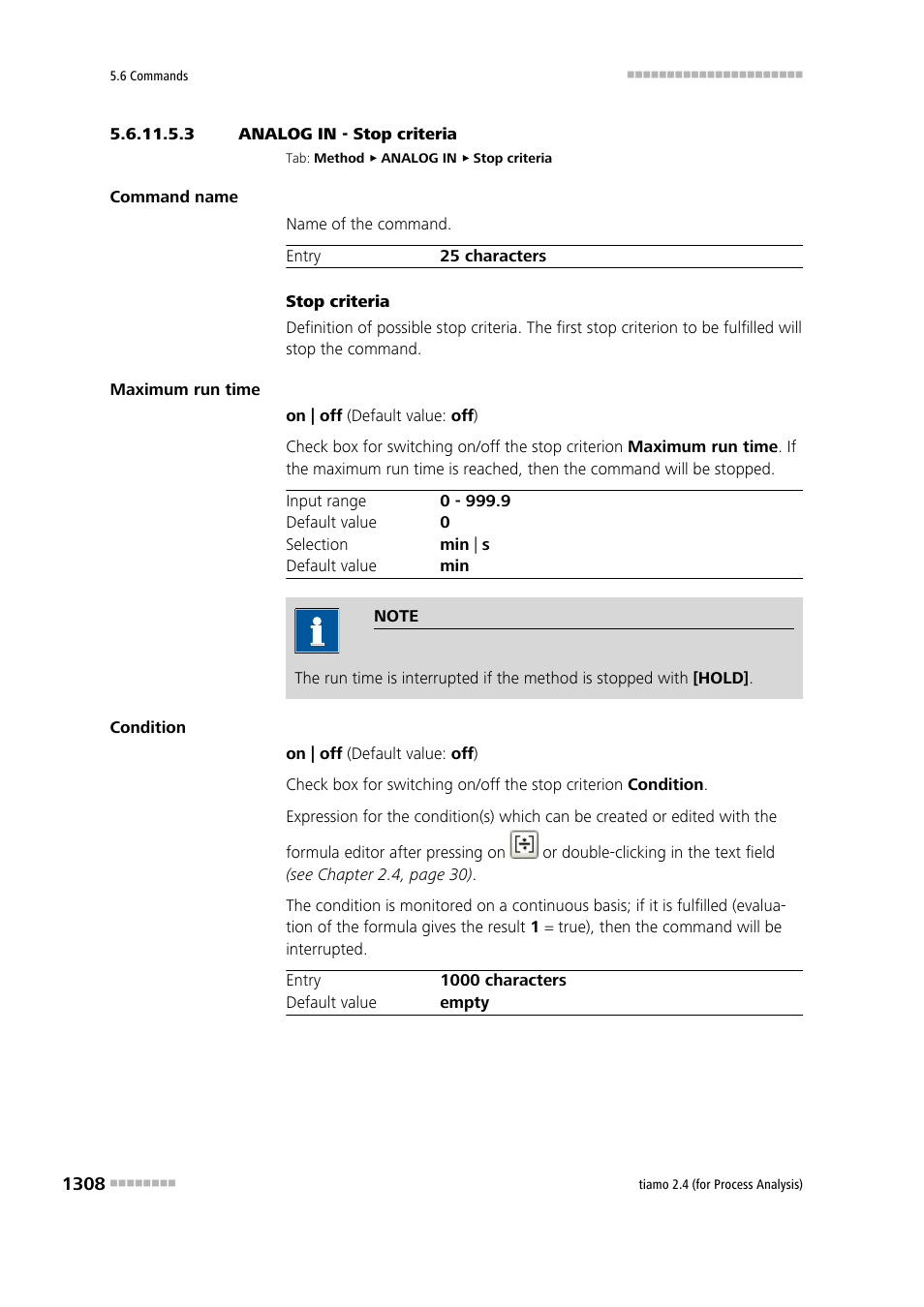 3 analog in - stop criteria | Metrohm tiamo 2.4 (process analysis) User Manual | Page 1324 / 1809
