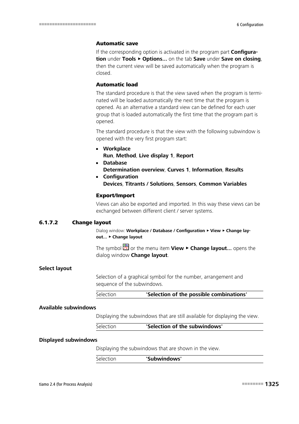 2 change layout | Metrohm tiamo 2.4 (process analysis) User Manual | Page 1341 / 1809