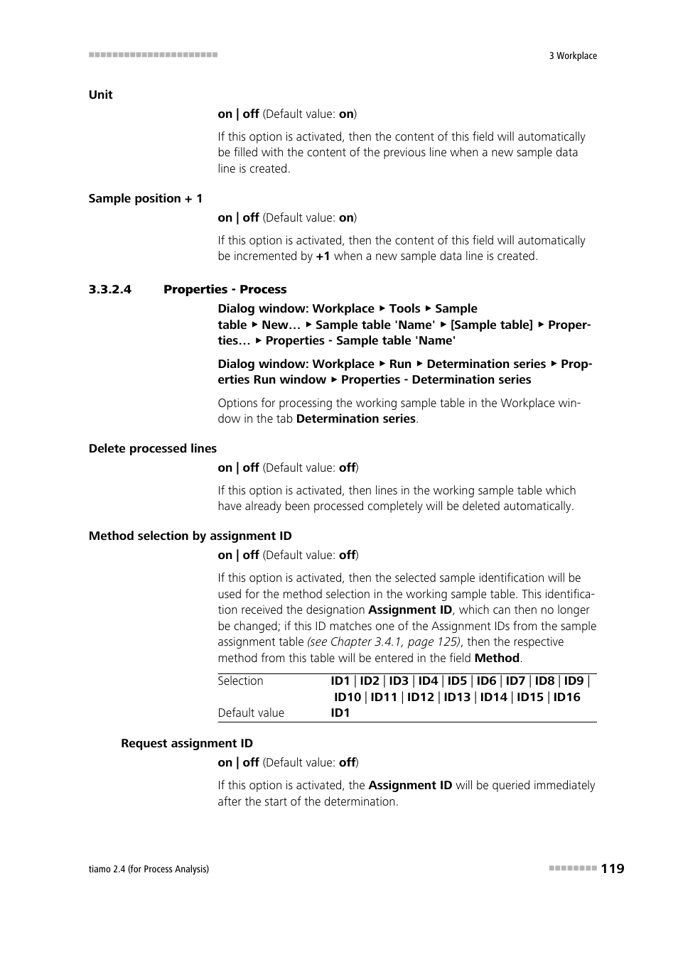 4 properties - process, Properties - process | Metrohm tiamo 2.4 (process analysis) User Manual | Page 135 / 1809