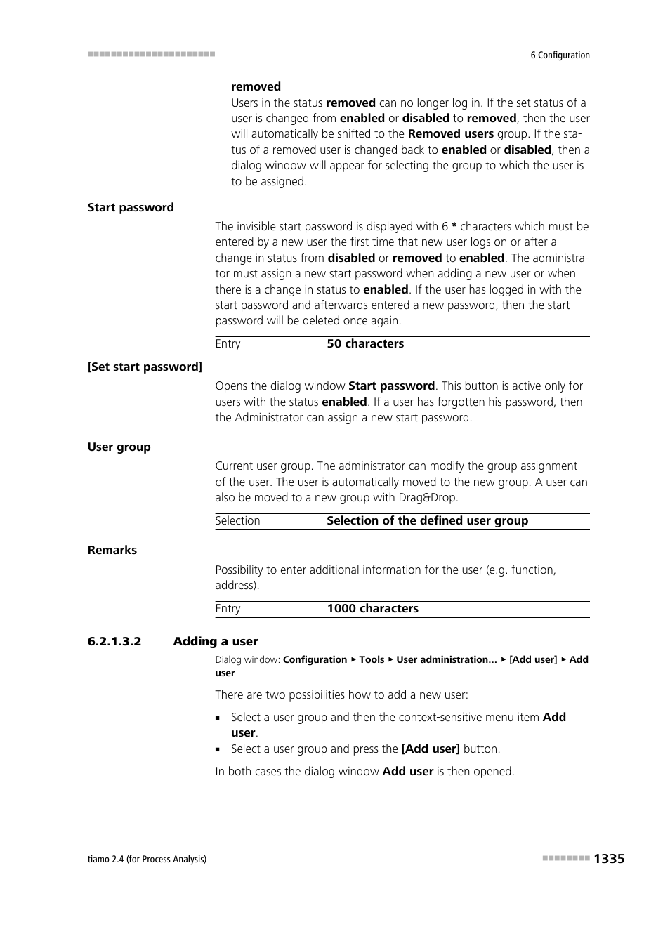 2 adding a user, Add user | Metrohm tiamo 2.4 (process analysis) User Manual | Page 1351 / 1809