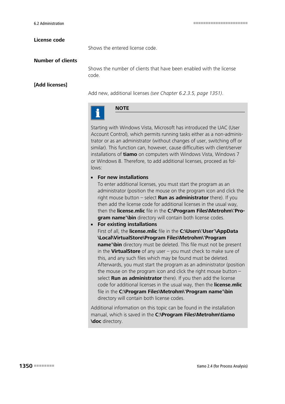 Metrohm tiamo 2.4 (process analysis) User Manual | Page 1366 / 1809