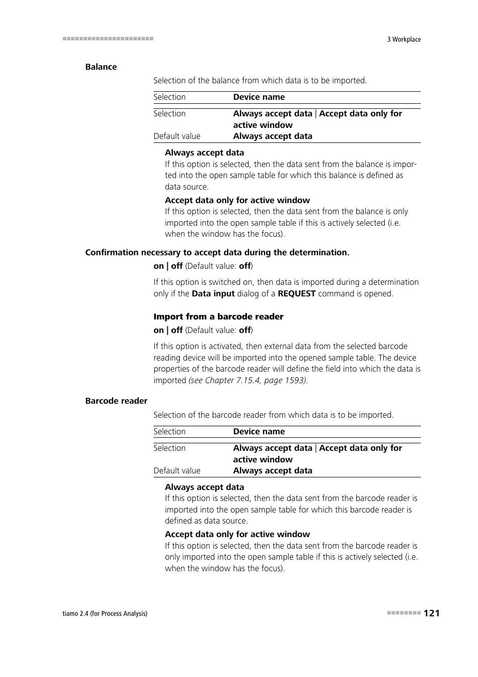 Metrohm tiamo 2.4 (process analysis) User Manual | Page 137 / 1809