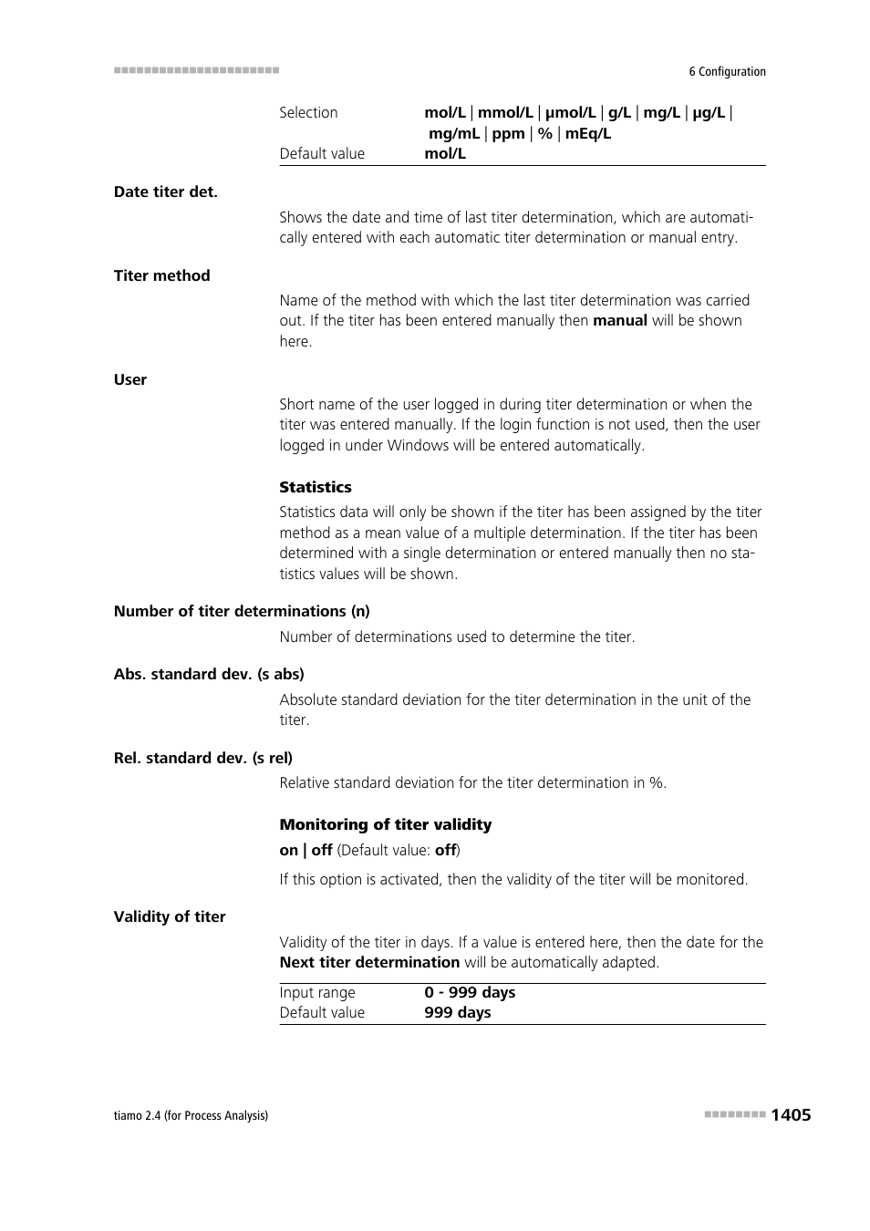 Metrohm tiamo 2.4 (process analysis) User Manual | Page 1421 / 1809