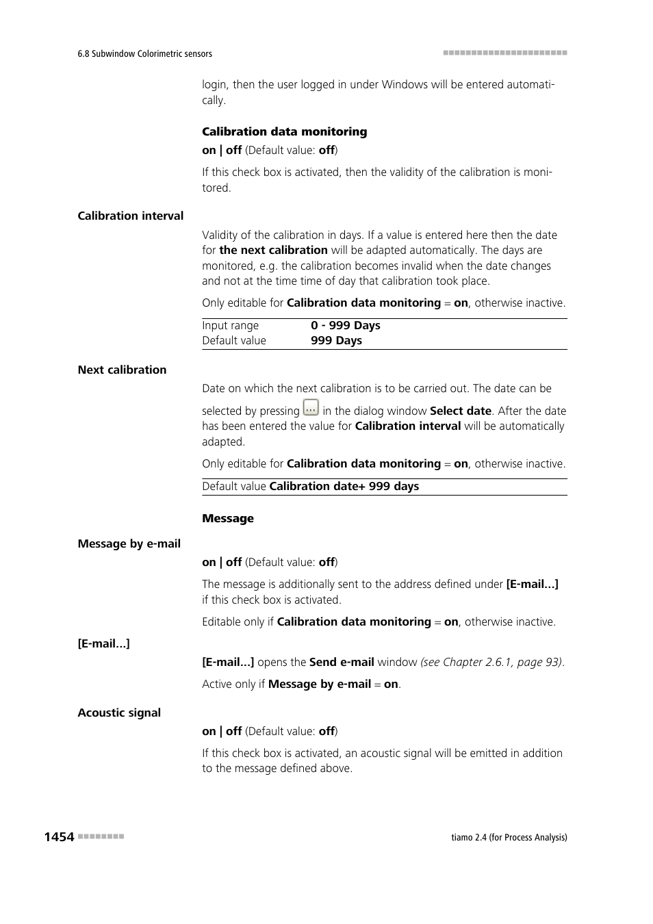 Metrohm tiamo 2.4 (process analysis) User Manual | Page 1470 / 1809