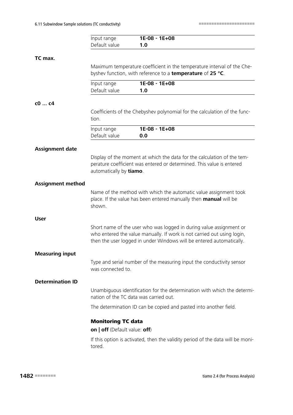 Metrohm tiamo 2.4 (process analysis) User Manual | Page 1498 / 1809