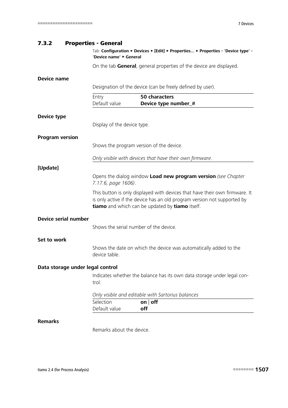 2 properties - general, Properties - general 7 | Metrohm tiamo 2.4 (process analysis) User Manual | Page 1523 / 1809