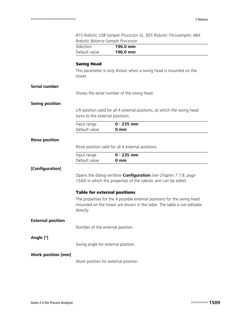 Metrohm tiamo 2.4 (process analysis) User Manual | Page 1525 / 1809