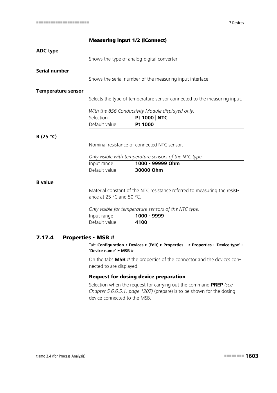 4 properties - msb, Properties - msb # 3 | Metrohm tiamo 2.4 (process analysis) User Manual | Page 1619 / 1809
