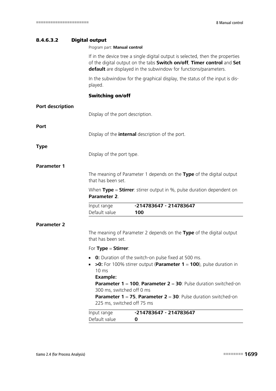 2 digital output | Metrohm tiamo 2.4 (process analysis) User Manual | Page 1715 / 1809