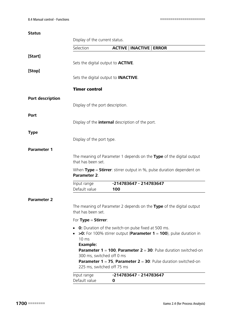 Metrohm tiamo 2.4 (process analysis) User Manual | Page 1716 / 1809