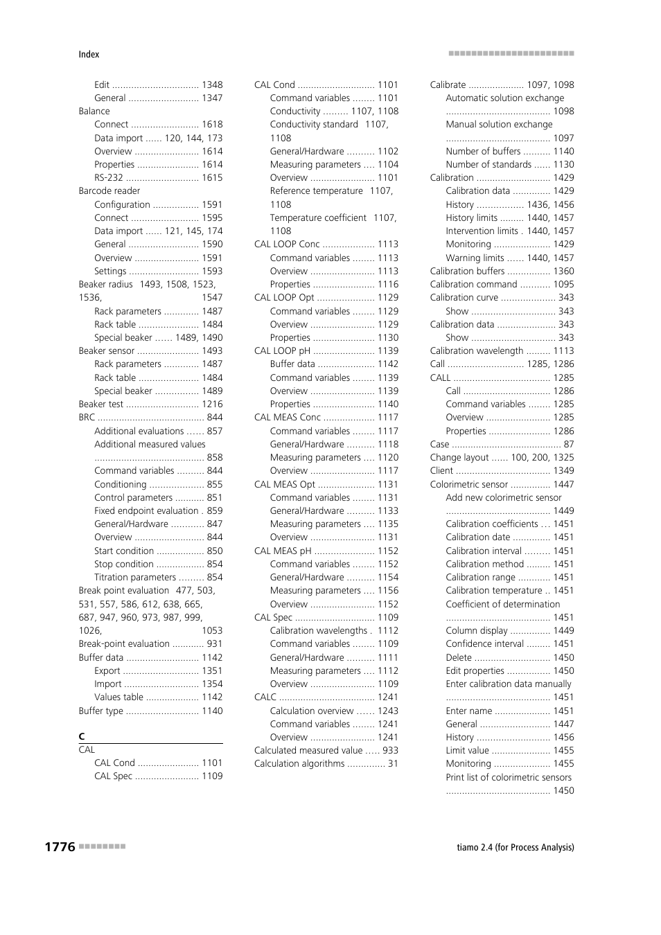 Metrohm tiamo 2.4 (process analysis) User Manual | Page 1792 / 1809