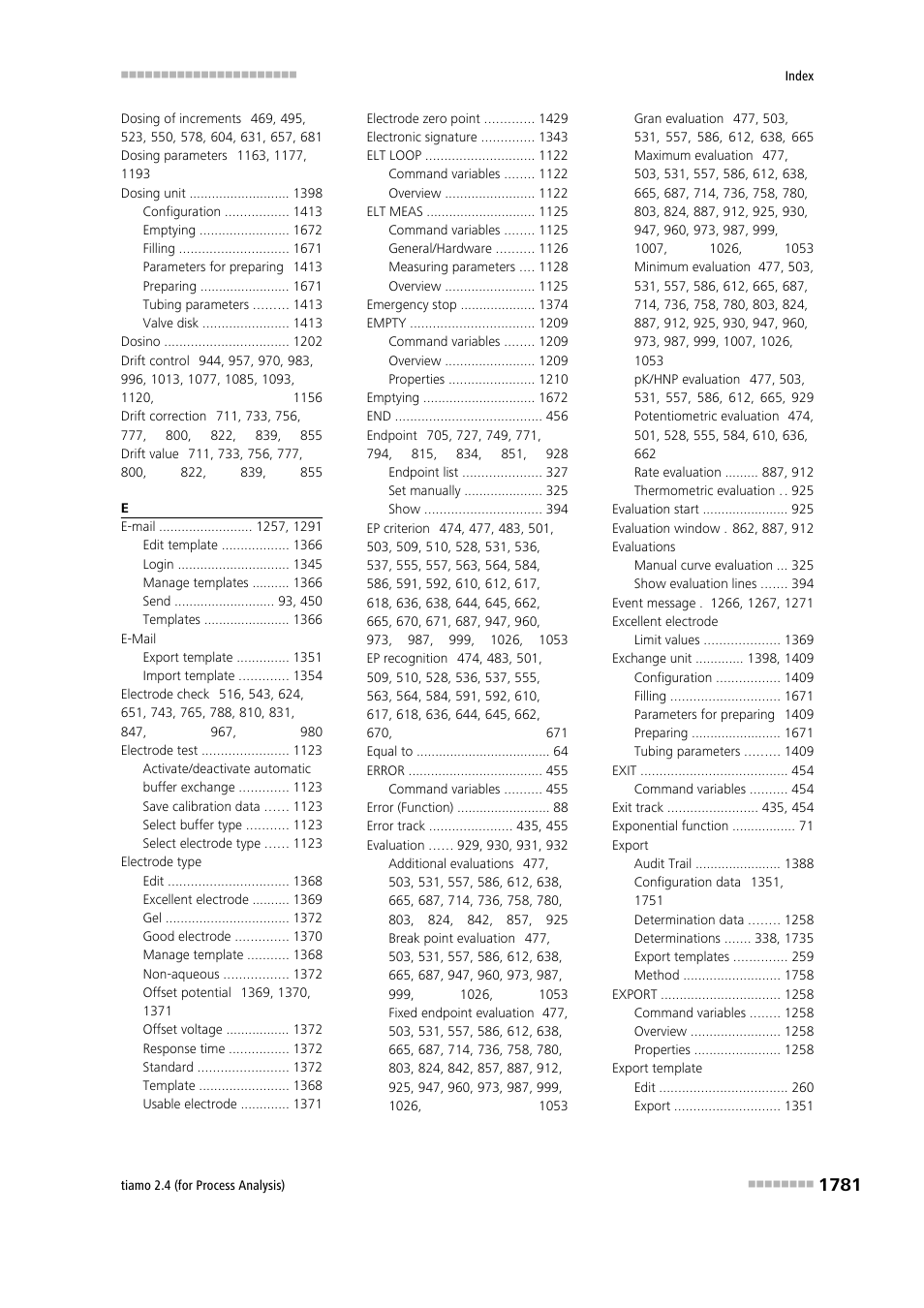 Metrohm tiamo 2.4 (process analysis) User Manual | Page 1797 / 1809