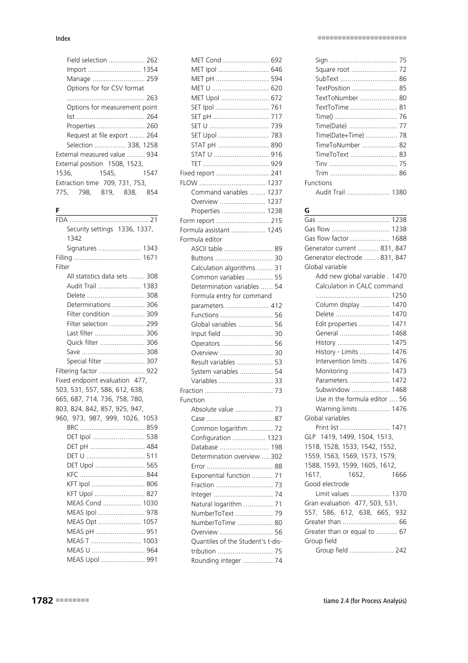 Metrohm tiamo 2.4 (process analysis) User Manual | Page 1798 / 1809