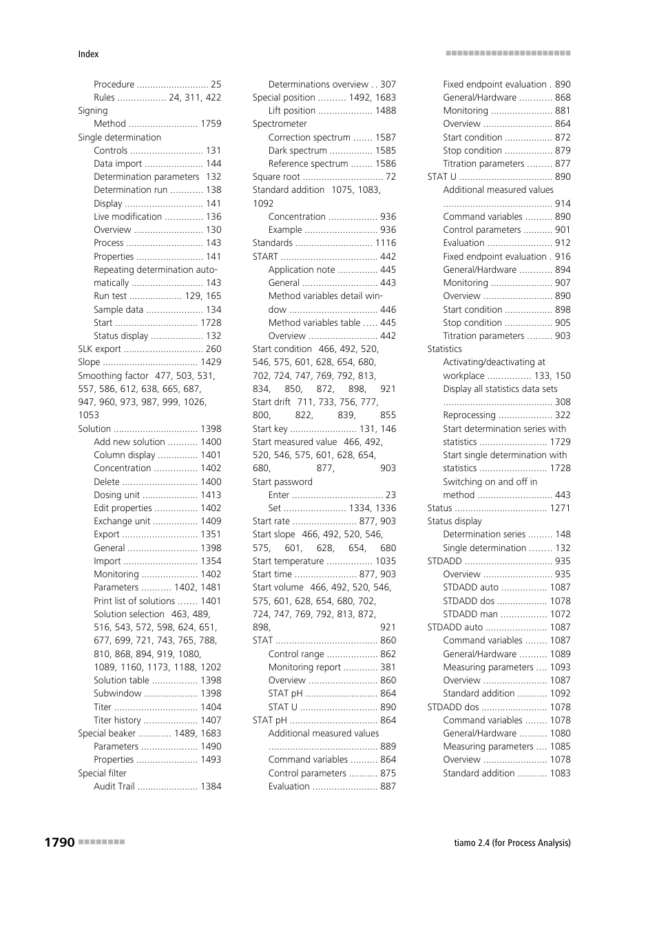 Metrohm tiamo 2.4 (process analysis) User Manual | Page 1806 / 1809