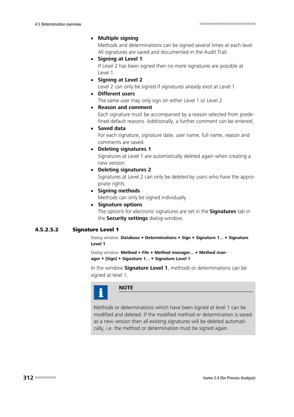 2 signature level 1 | Metrohm tiamo 2.4 (process analysis) User Manual | Page 328 / 1809