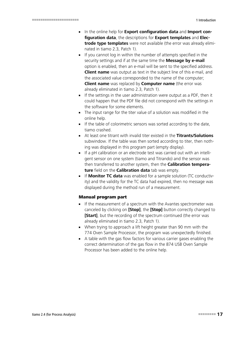 Metrohm tiamo 2.4 (process analysis) User Manual | Page 33 / 1809